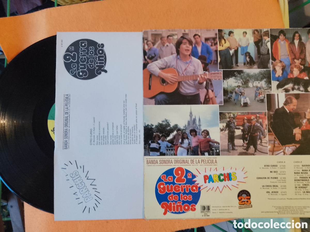 Discos de vinilo: PARCHIS - LA 2&ordf; GUERRA DE LOS NI&Ntilde;OS - Foto 4