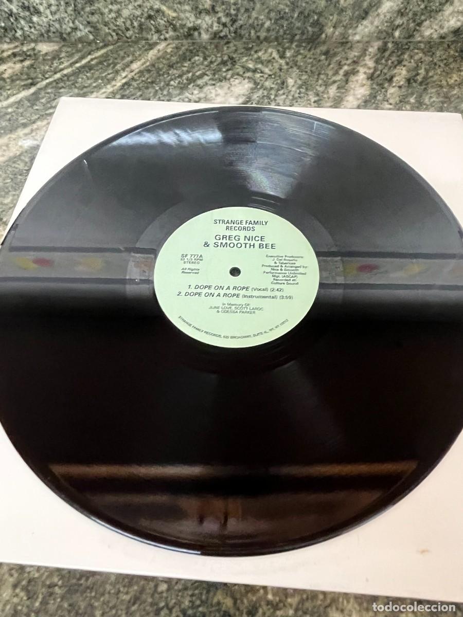 Discos de vinilo: Greg Nice & Smooth Bee Dope On A Rope - Foto 2
