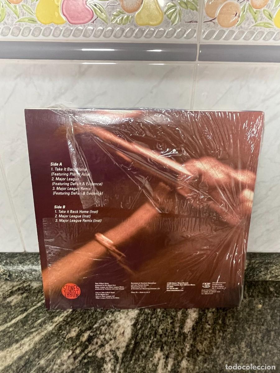 Discos de vinilo: Rasco Take It Back Home / Major League (Remix) - Foto 2