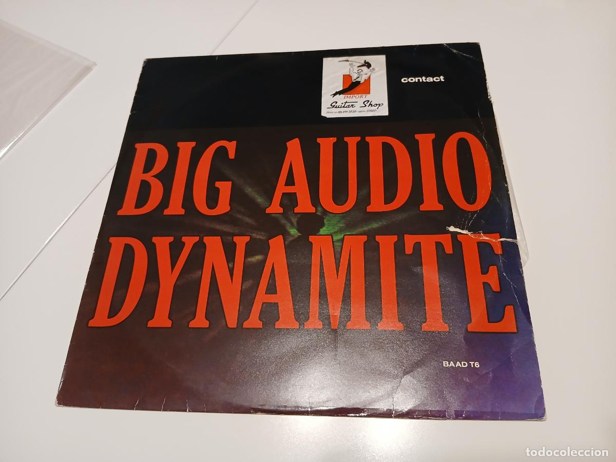 Discos de vinilo: BIG AUDIO DYNAMITE -CONTACT- (1989) MAXI-SINGLE - Foto 1