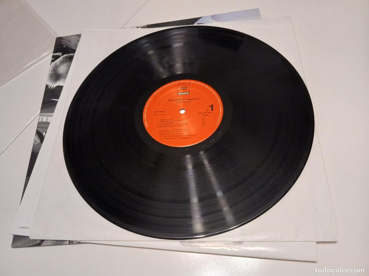 Discos de vinilo: BIG AUDIO DYNAMITE II -THE GLOBE- (1991) LP DISCO VINILO - Foto 4