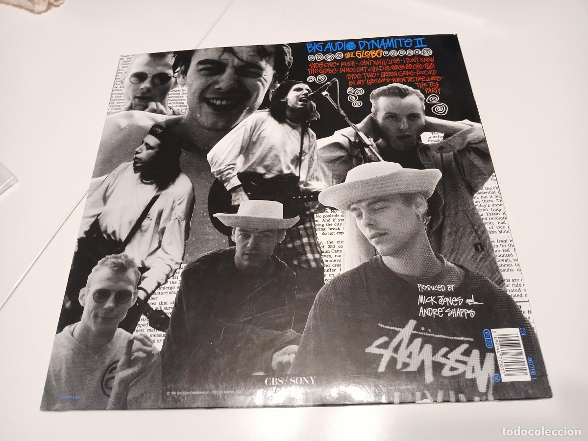 Discos de vinilo: BIG AUDIO DYNAMITE II -THE GLOBE- (1991) LP DISCO VINILO - Foto 7