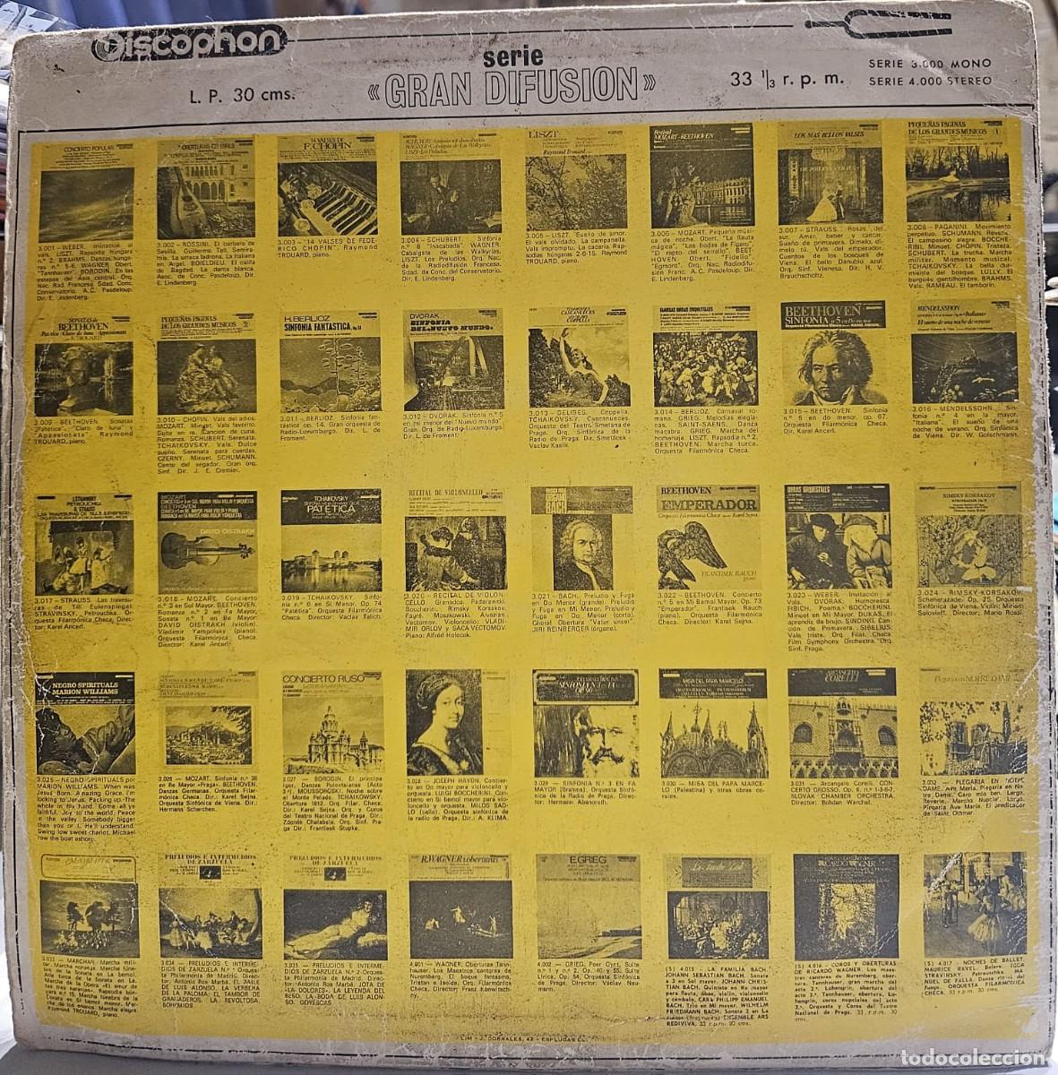 Discos de vinilo: Vinilo Beethoven Sinfon&iacute;a No. 5 Discophon - Foto 2