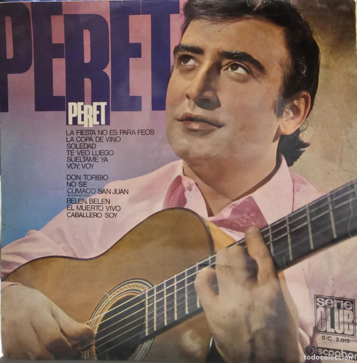 Discos de vinilo: Vinilo Peret y sus gitanos (solo carcasa) - Foto 1