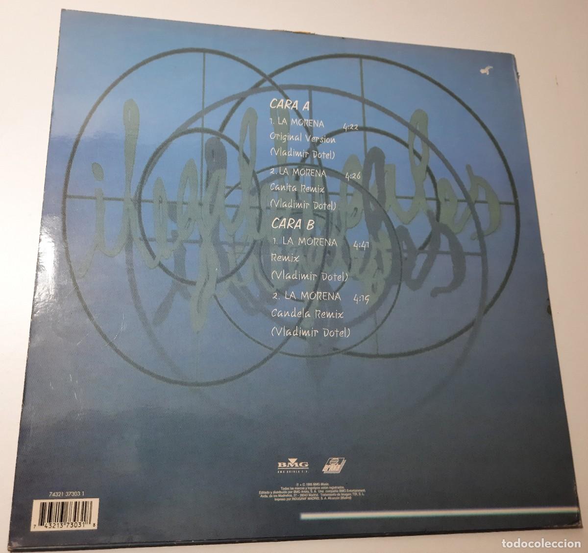 Discos de vinilo: Ilegales del caribe - La morena - Foto 2
