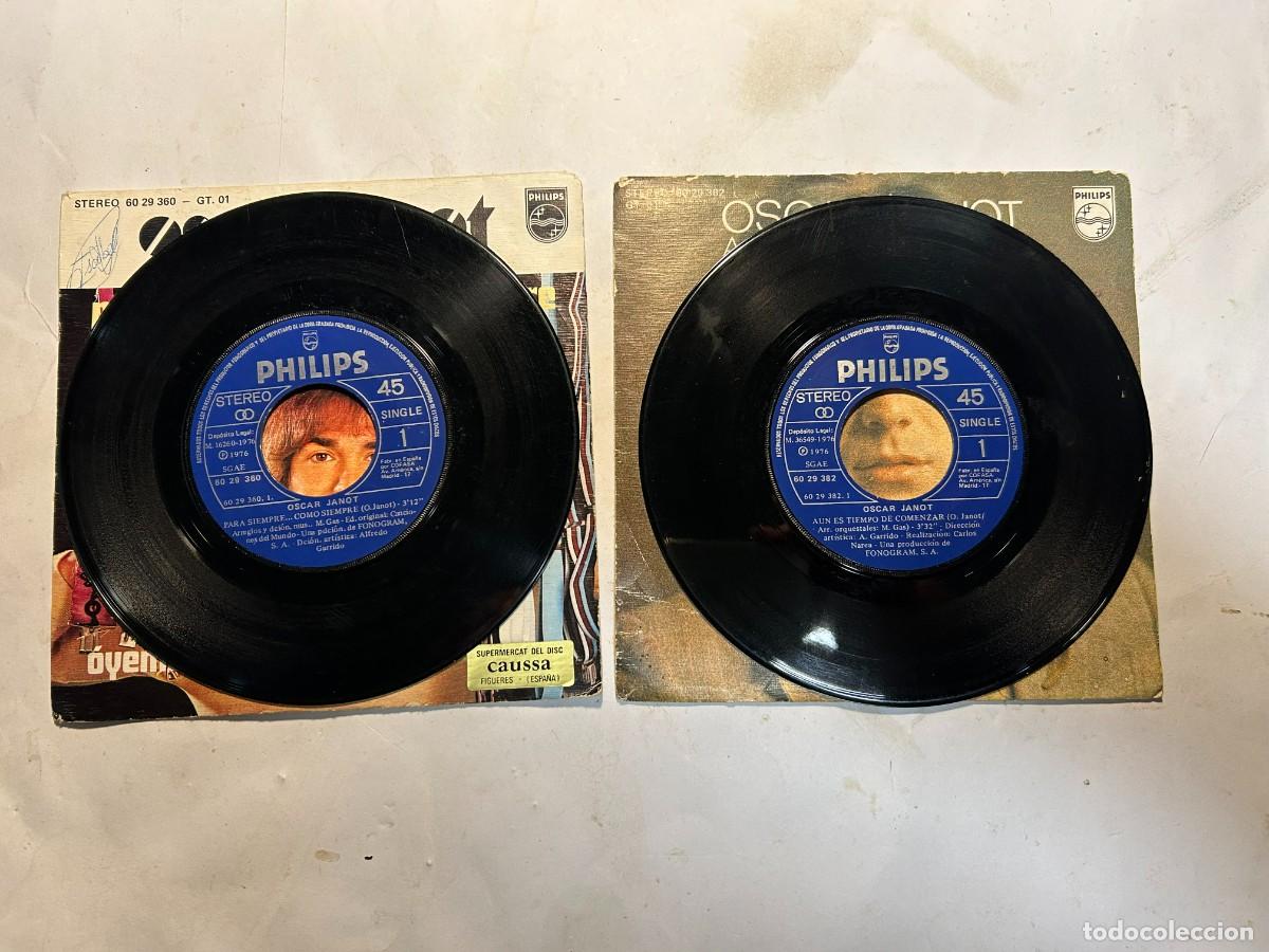Discos de vinilo: single disco Oscar Janot - de 1976 - lote 2 - Foto 2