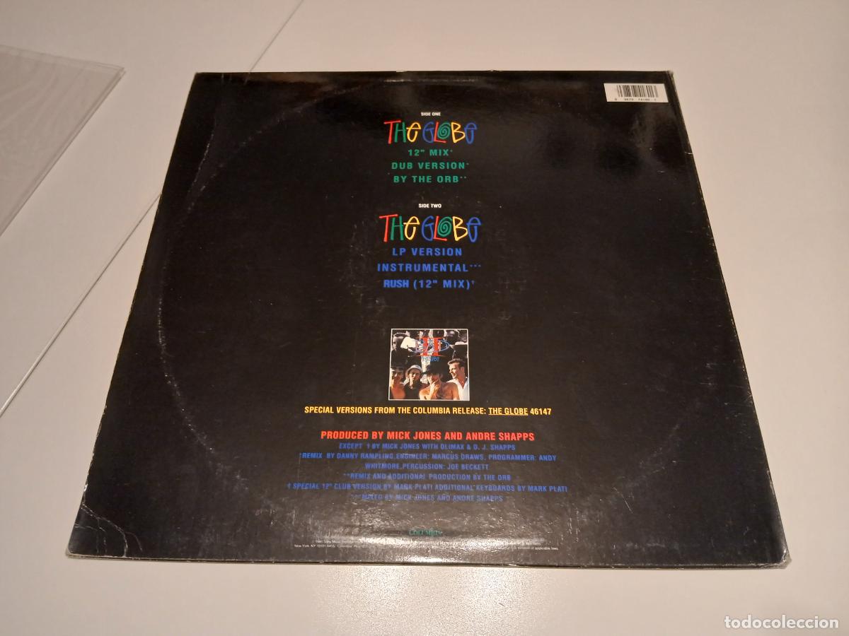 Discos de vinilo: BIG AUDIO DYNAMITE II -THE GLOBE- (1991) LP DISCO VINILO - Foto 6