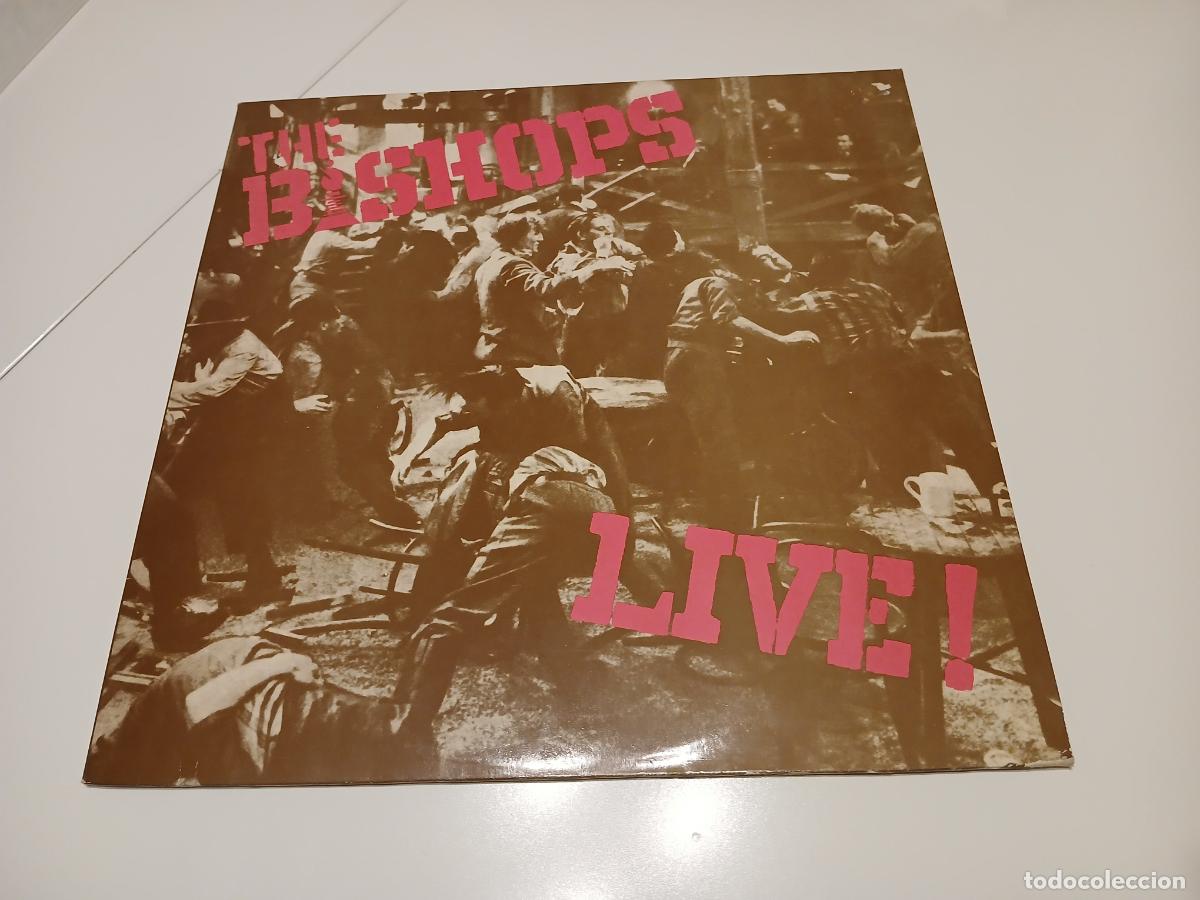 Discos de vinilo: THE BISHOPS -LIVE!- (1978) LP DISCO VINILO - Foto 1