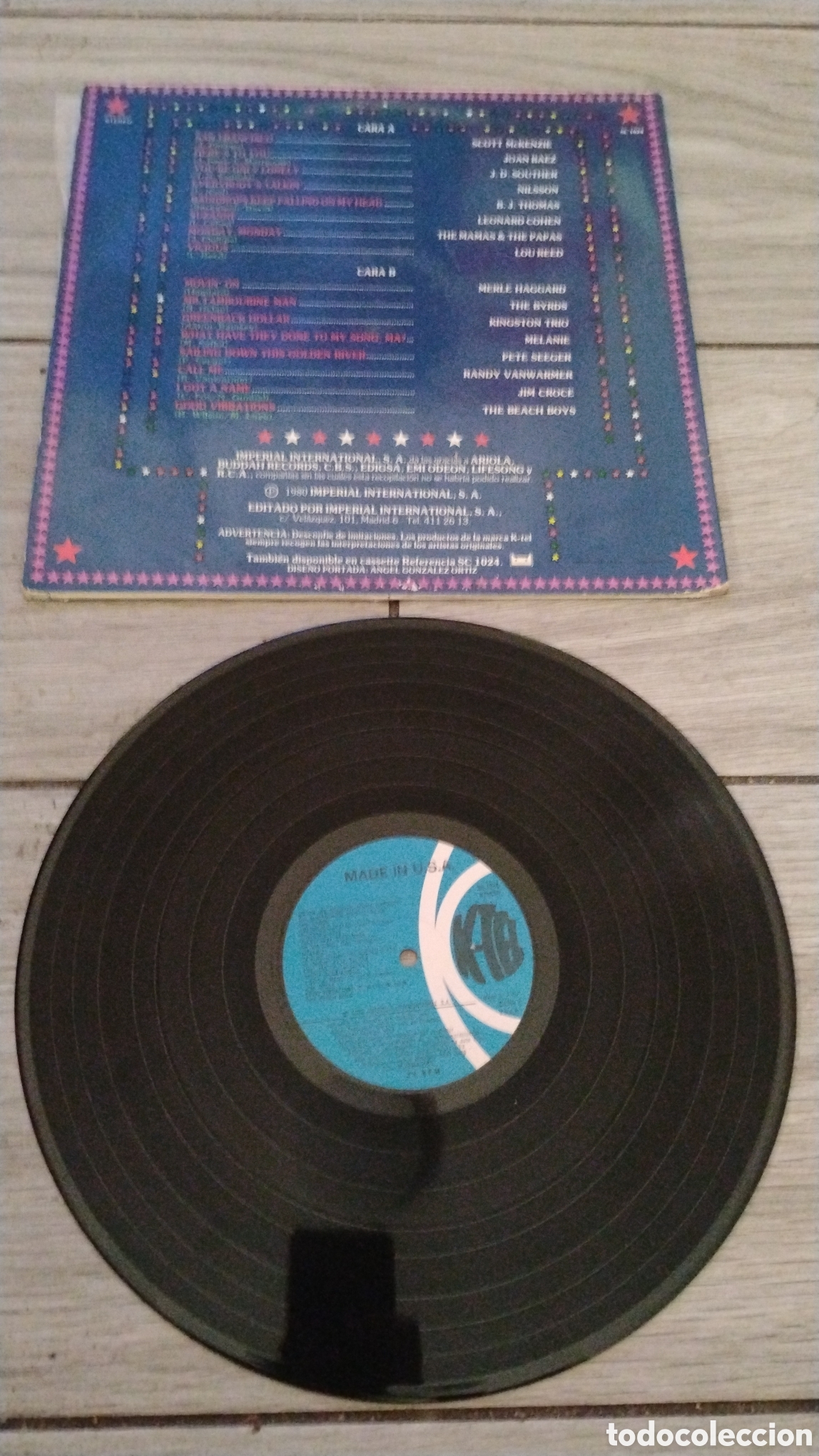 Discos de vinilo: VARIOUS-MADE IN U.S.A-LP-K&bull;TEL/SPAIN-IB - Foto 3