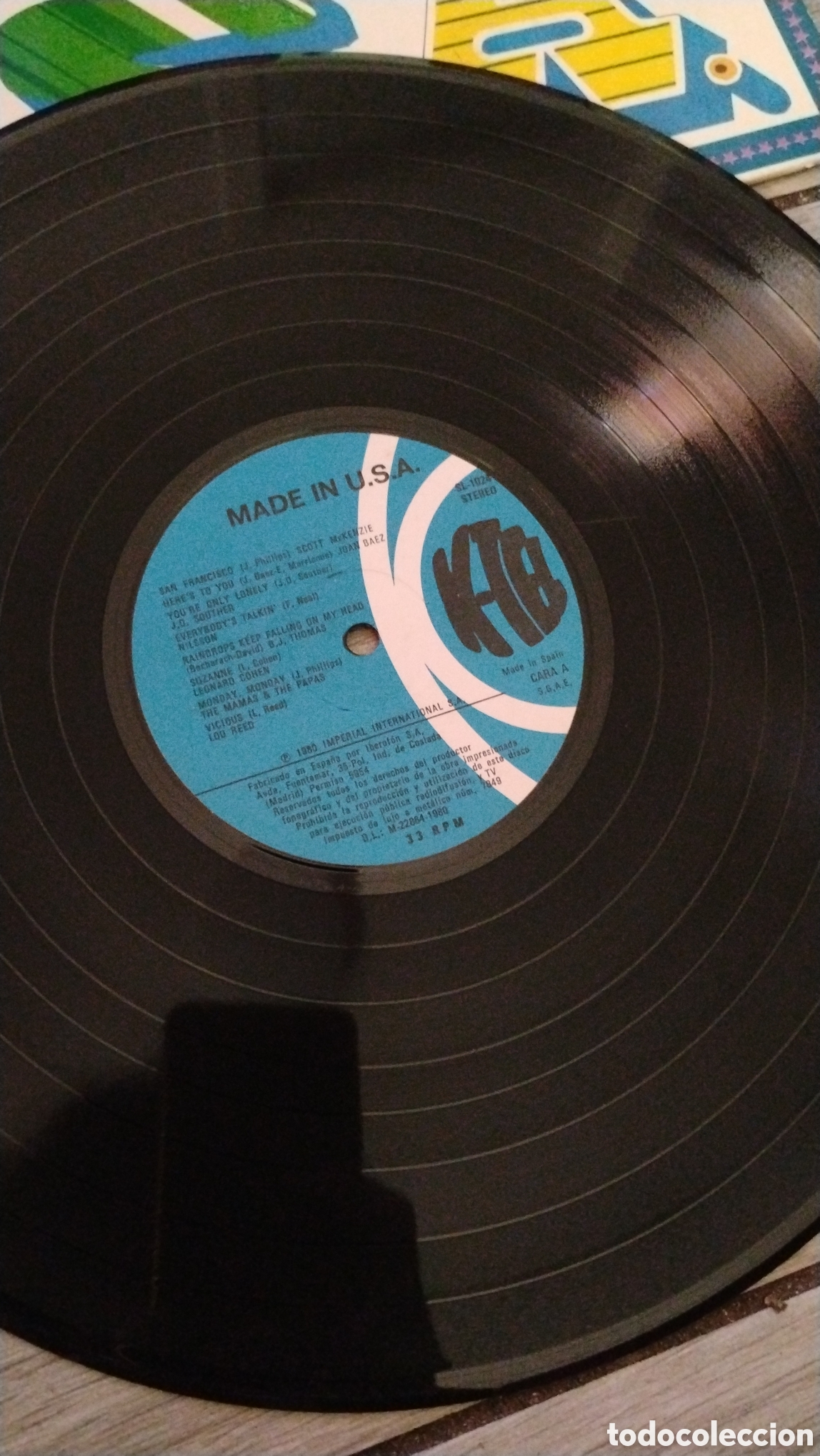 Discos de vinilo: VARIOUS-MADE IN U.S.A-LP-K&bull;TEL/SPAIN-IB - Foto 4