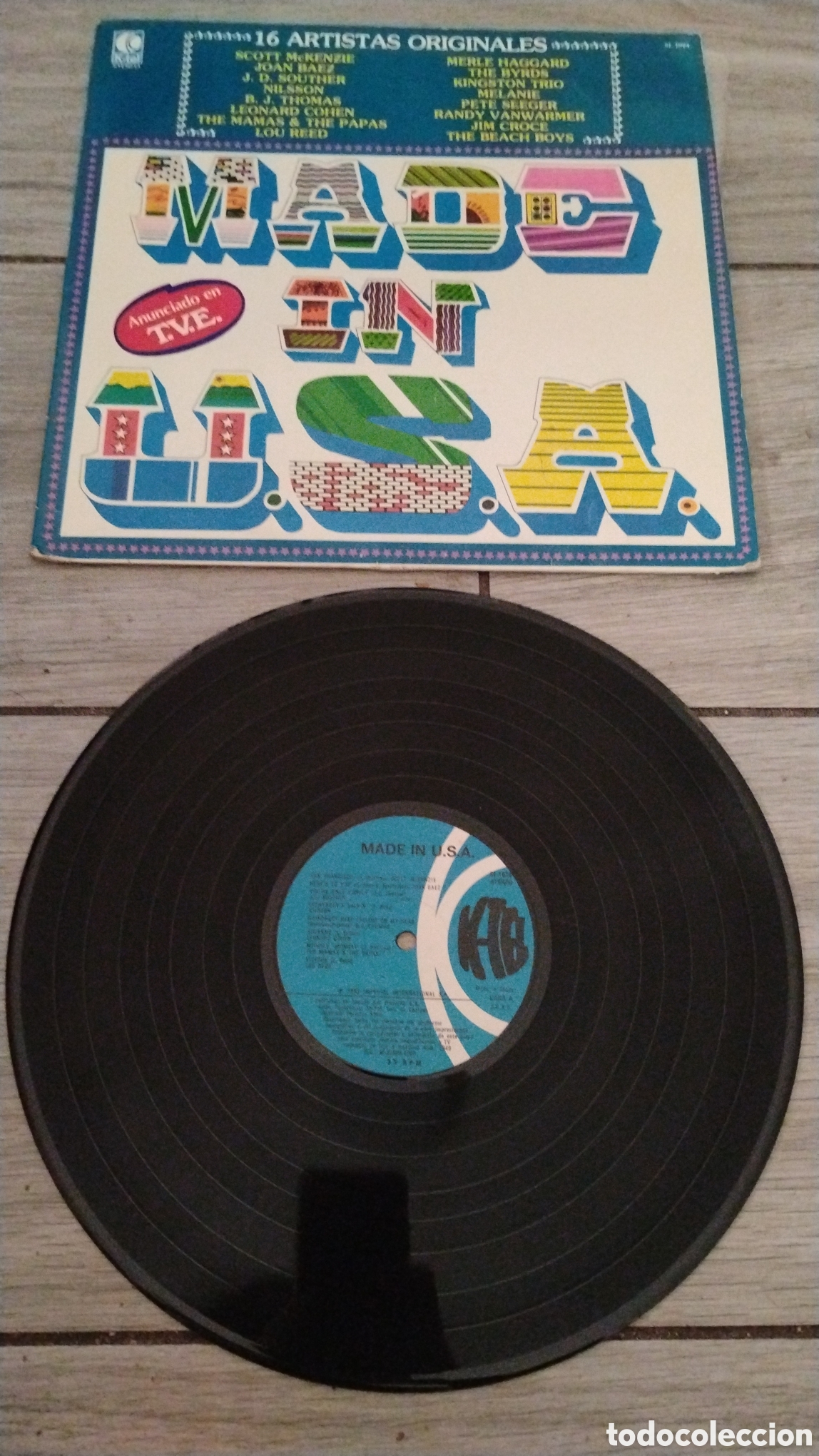 Discos de vinilo: VARIOUS-MADE IN U.S.A-LP-K&bull;TEL/SPAIN-IB - Foto 2