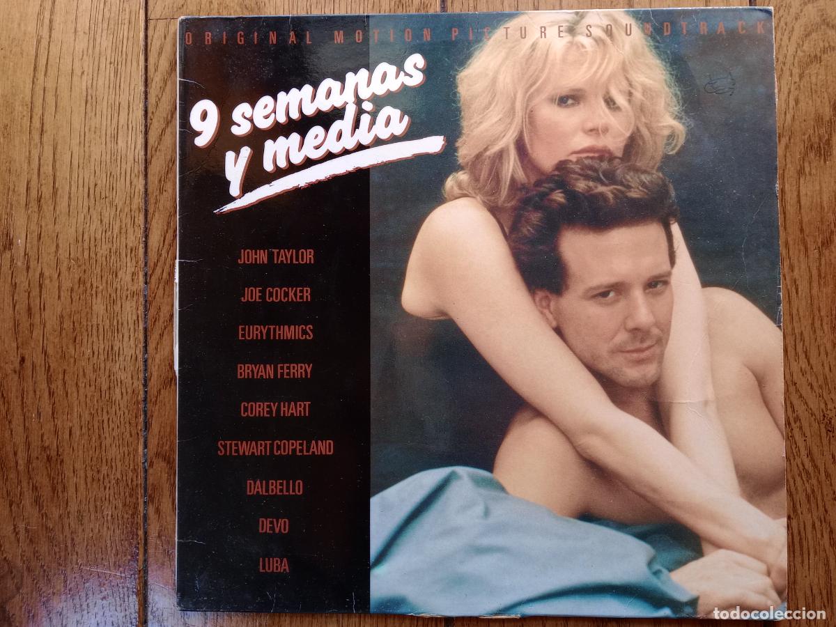 Discos de vinilo: 9 semanas y media - John Taylor + Joe Cocker + Eurythmics + Bryan Ferry + Corey Hart + ... - Foto 1