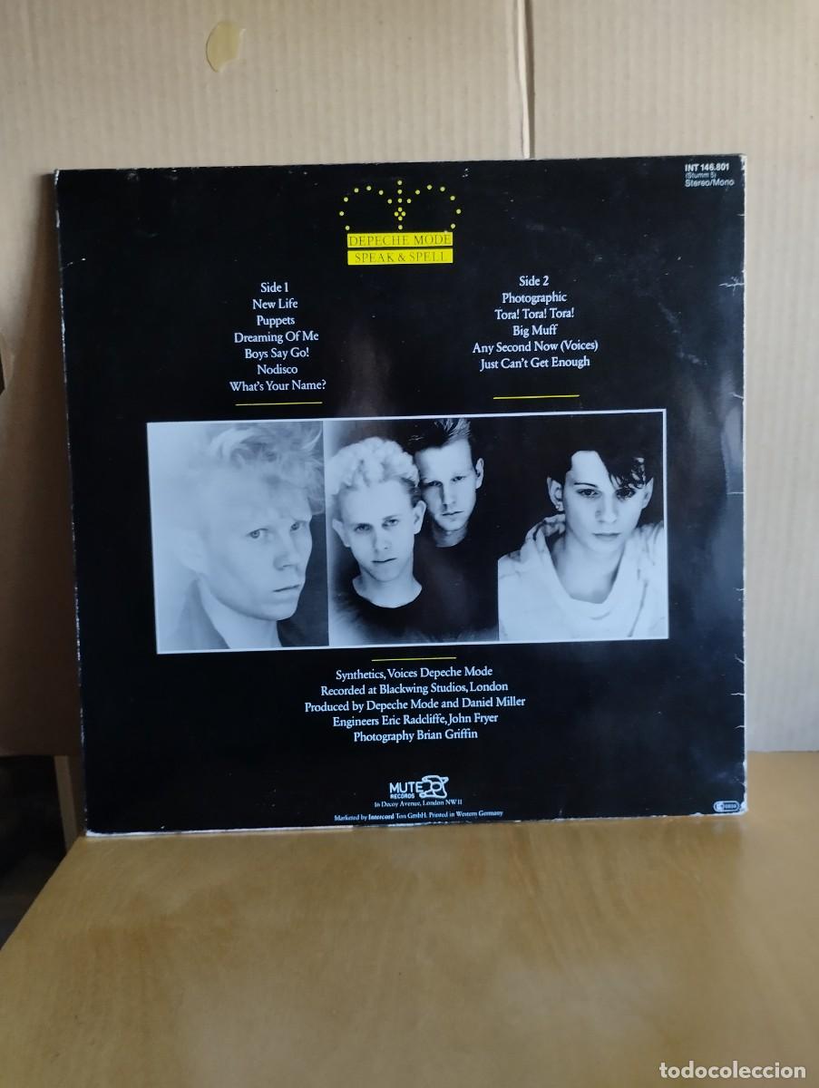Discos de vinilo: DEPECHE MODE ---- SPEAK & SPELL - Foto 2