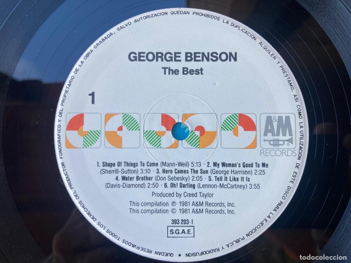 Discos de vinilo: GEORGE BENSON - THE BEST - Foto 3