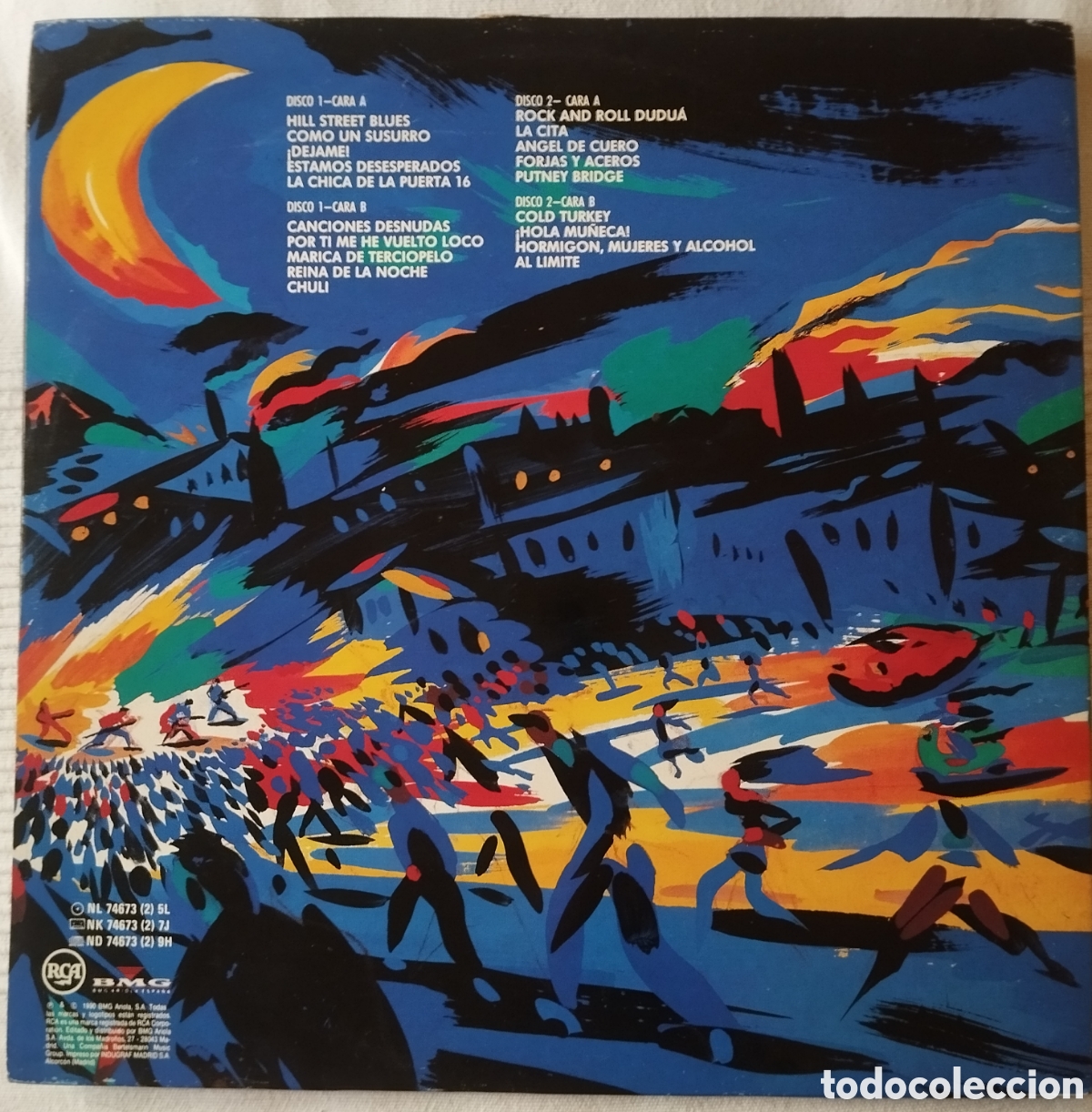Discos de vinilo: Ramonc&iacute;n - Al limite Vivo y Salvaje - 2LP - Foto 2