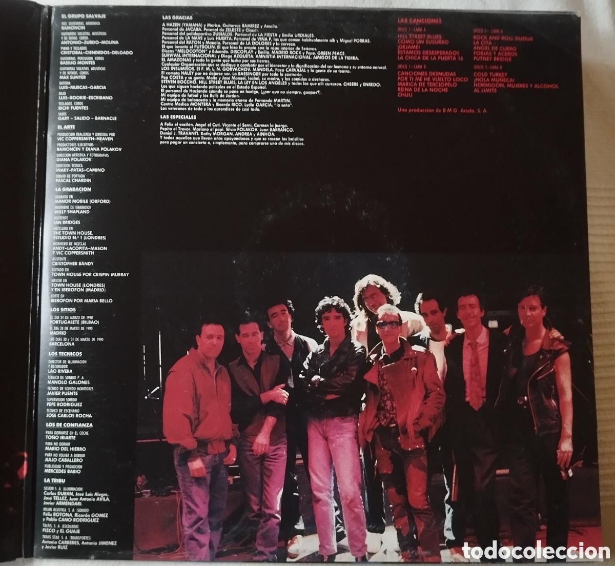 Discos de vinilo: Ramonc&iacute;n - Al limite Vivo y Salvaje - 2LP - Foto 6