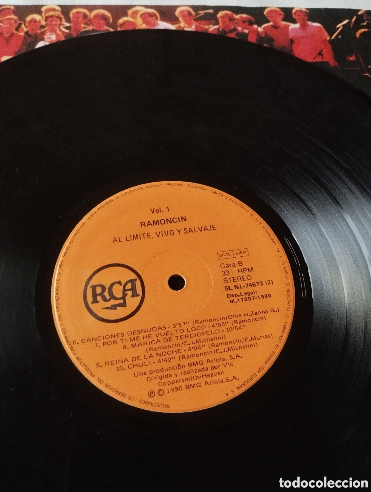 Discos de vinilo: Ramonc&iacute;n - Al limite Vivo y Salvaje - 2LP - Foto 9