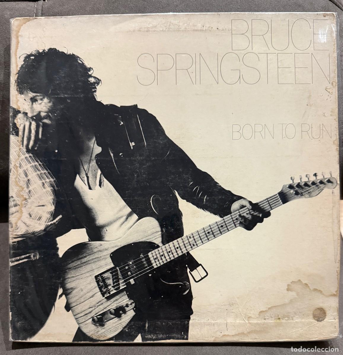 Discos de vinilo: Bruce Springsteen &ndash; Born To Run. Disco vinilo. Edic Us. 1975. Vg good +