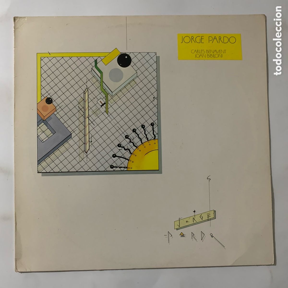 Discos de vinilo: lp Jorge Pardo edicion espa&ntilde;ola de 1982 - Foto 1