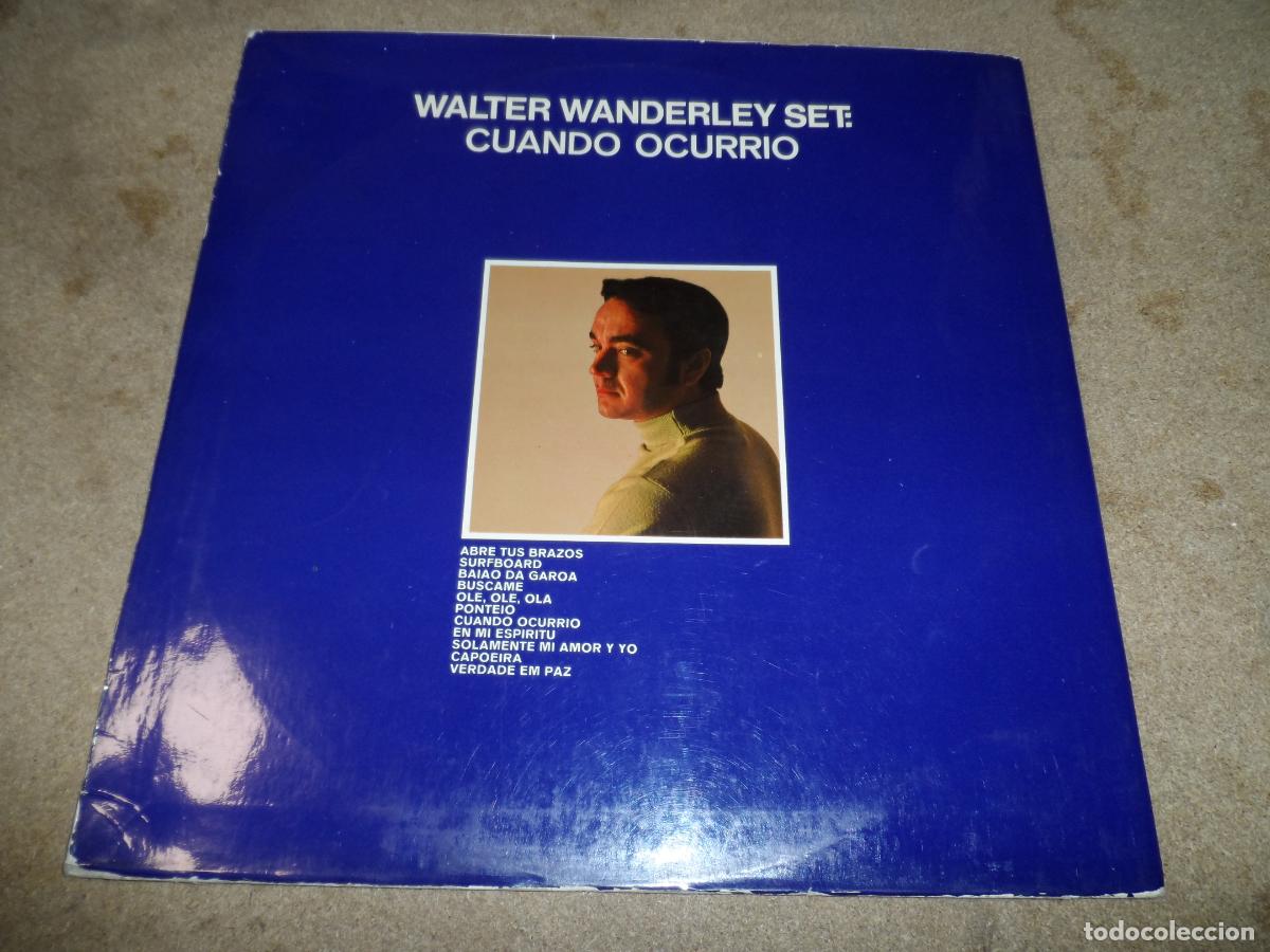 Discos de vinilo: WALTER WANDERLEY SET - CUANDO OCURRIO (SPAIN 1969) - Foto 3