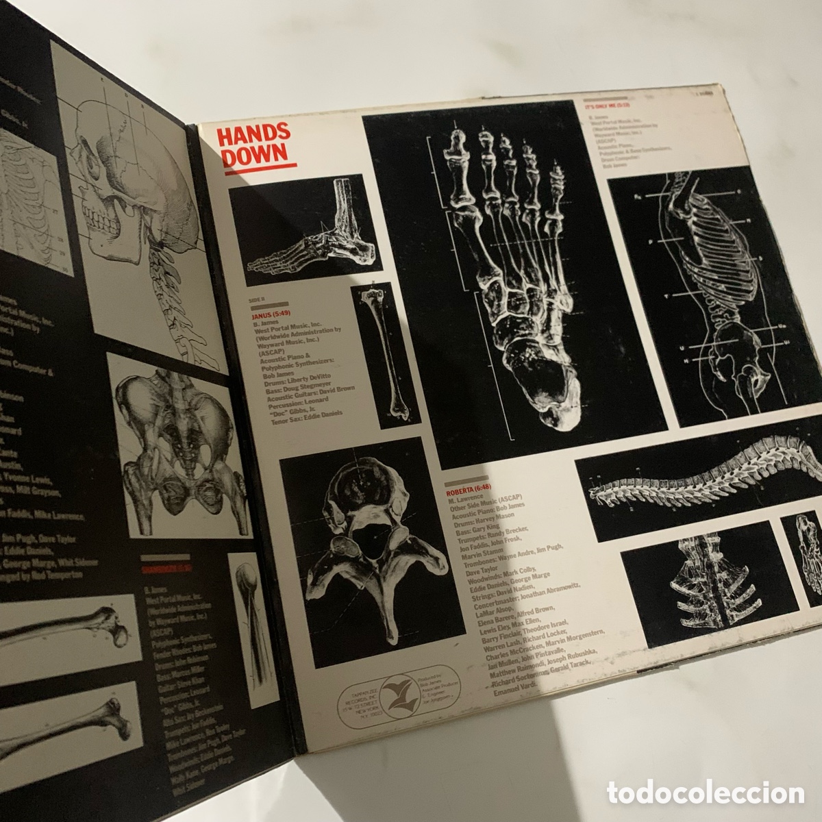 Discos de vinilo: lp Bob James &lrm;&ndash; Hands Down edicion espa&ntilde;ola de 1982 - Foto 2