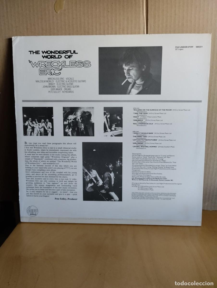 Discos de vinilo: WRECKLESS ERIC ----- THE WONDERFUL WORLD OF - Foto 2