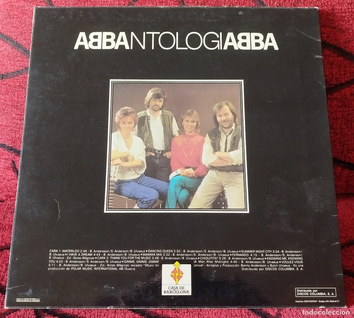 Discos de vinilo: ABBA ** Antolog&iacute;a ** VINILO LP 1982 - Foto 2