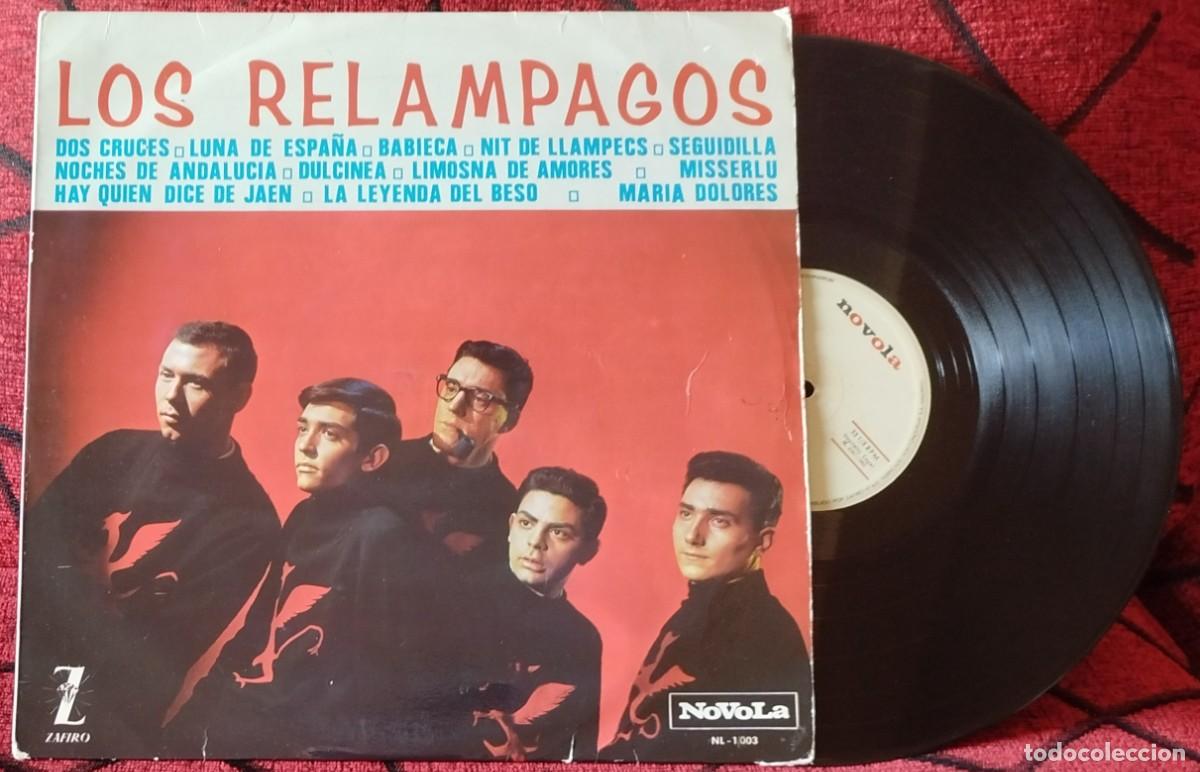 Discos de vinilo: LOS REL&Aacute;MPAGOS ** Los Rel&aacute;mpagos ** VINILO LP 1965 - Foto 1