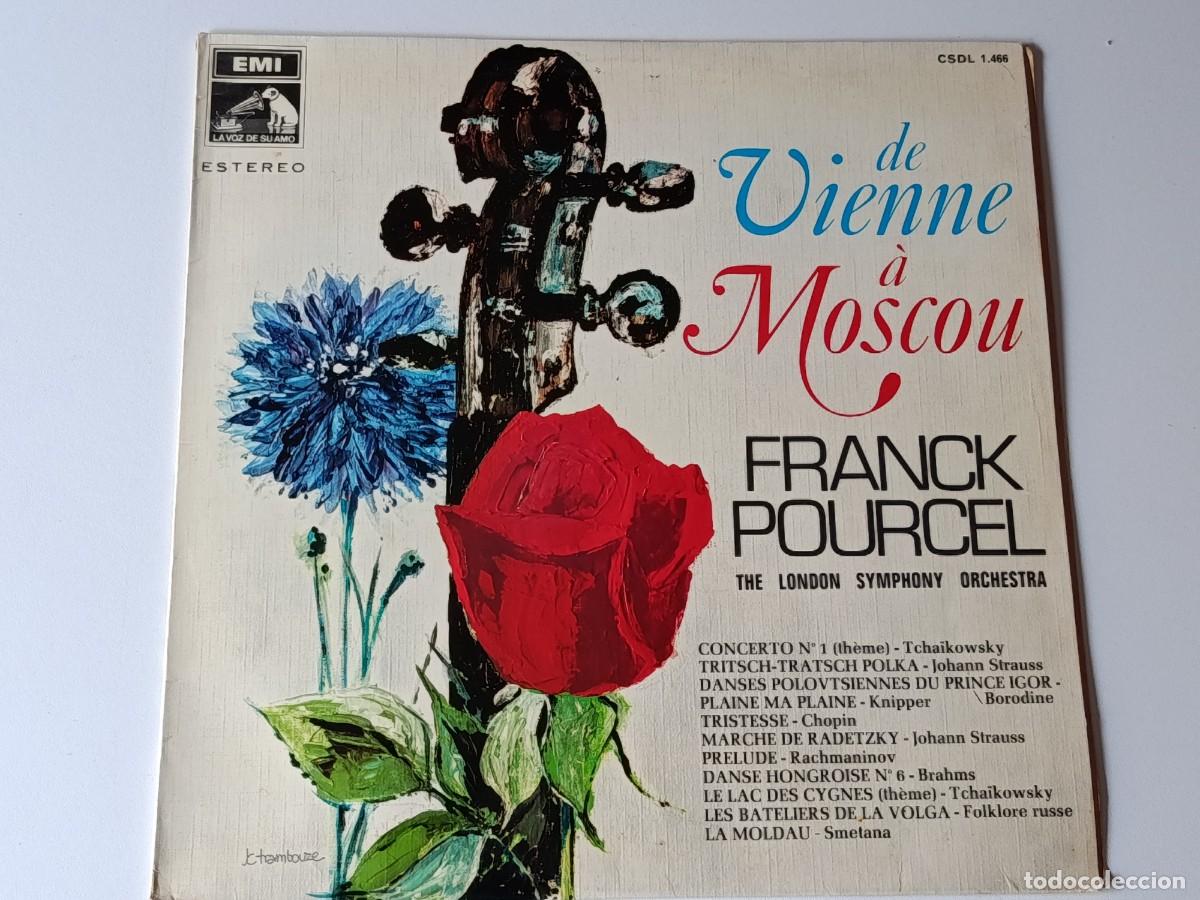 Discos de vinilo: DISCO LP DE VIENNE A MOSCOU FRANCK POURCEL - Foto 1