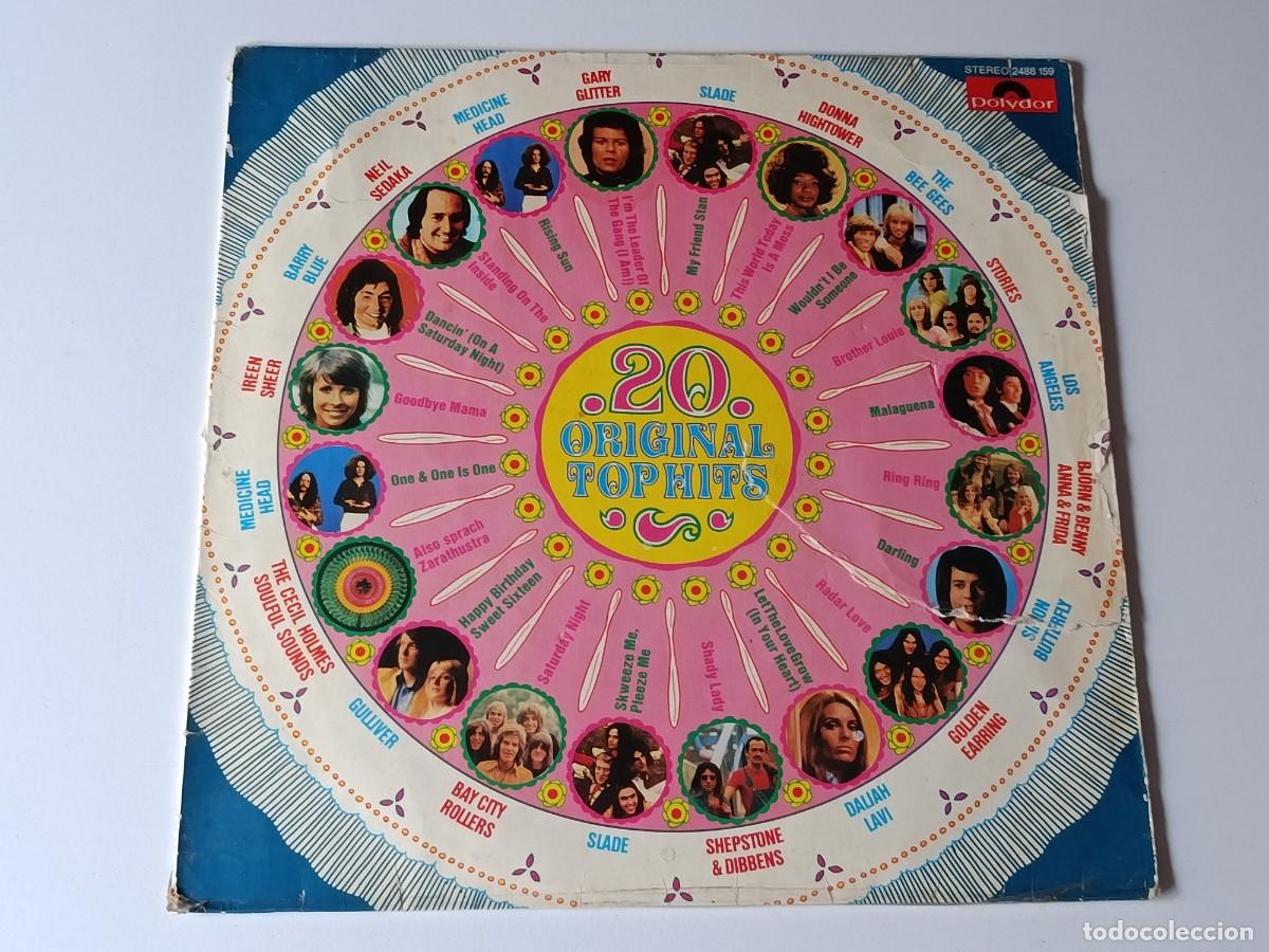Discos de vinilo: DISCO LP 20 ORIGINAL TOP HITS - Foto 1