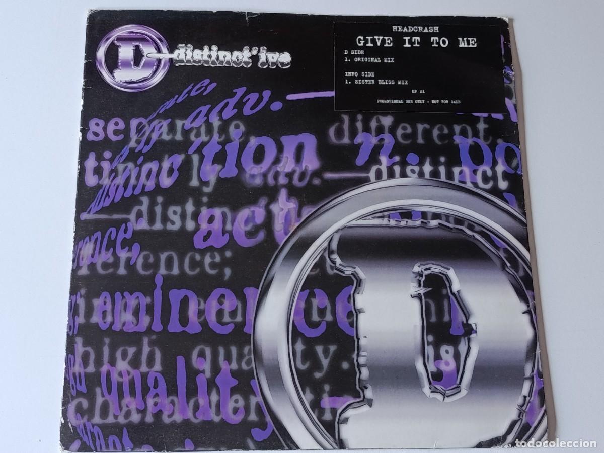 Discos de vinilo: DISCO LP HEADCRASH GIVE IT TOME - Foto 1