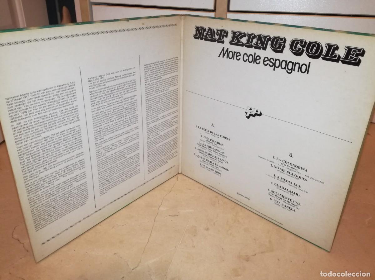 Discos de vinilo: NAT KING COLE-MORE COLE SPAGNOL-GATEFOLD - Foto 3