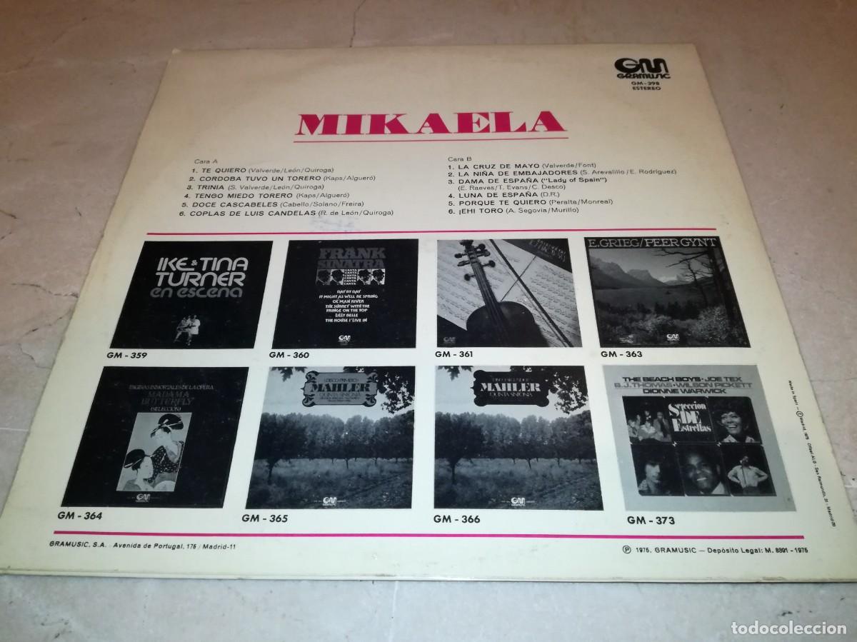 Discos de vinilo: MIKAELA-ORIGINAL 1975 - Foto 2