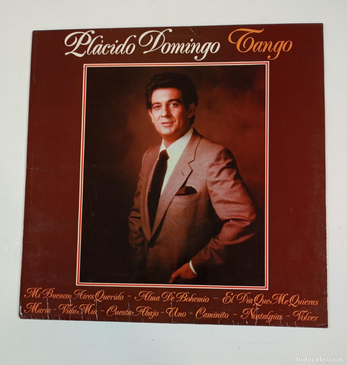 Discos de vinilo: Pl&aacute;cido Domingo &ndash; Tango - LP. TDKLP2 - Foto 1