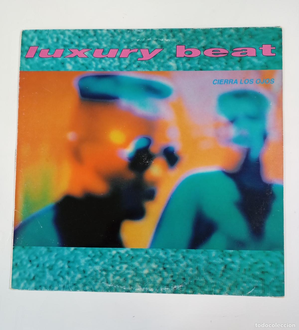 Discos de vinilo: LUXURY BEAT CIERRA LOS OJOS. MAXI-SINGLE. TDKDA70 - Foto 1