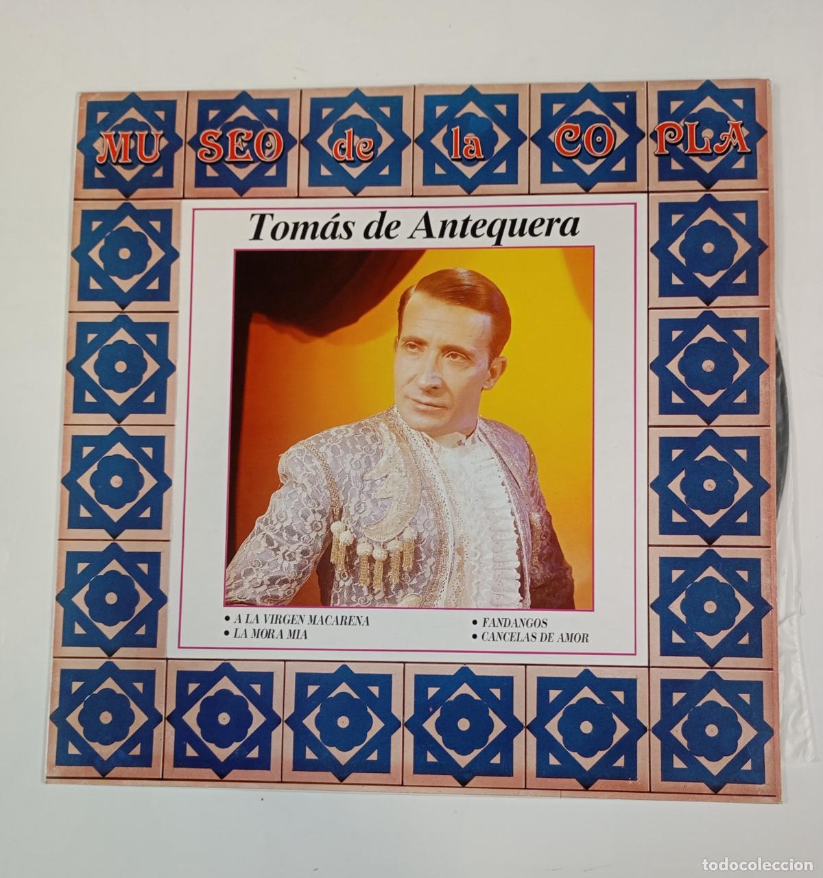 Discos de vinilo: TOM&Aacute;S DE ANTEQUERA. Museo de la Copla. LP. TDKLP6 - Foto 1