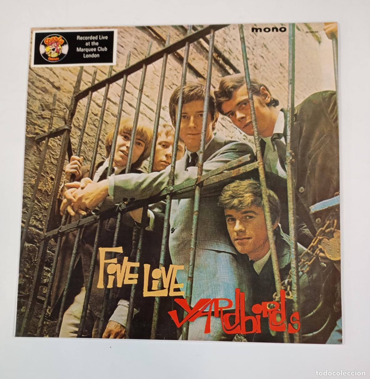 Discos de vinilo: Five Live Yardbirds. LP. TDKLP17 - Foto 1