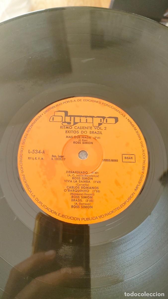 Discos de vinilo: Ritmo caliente. &Eacute;xitos do Brazil - Foto 1