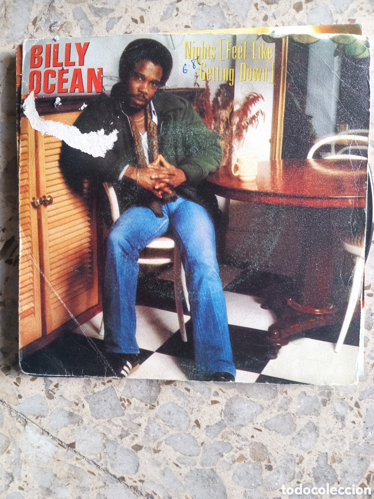 Discos de vinilo: SGL BILLY OCEAN NIGHTS FEEL LIKE GETING DOWN 1980 - Foto 1