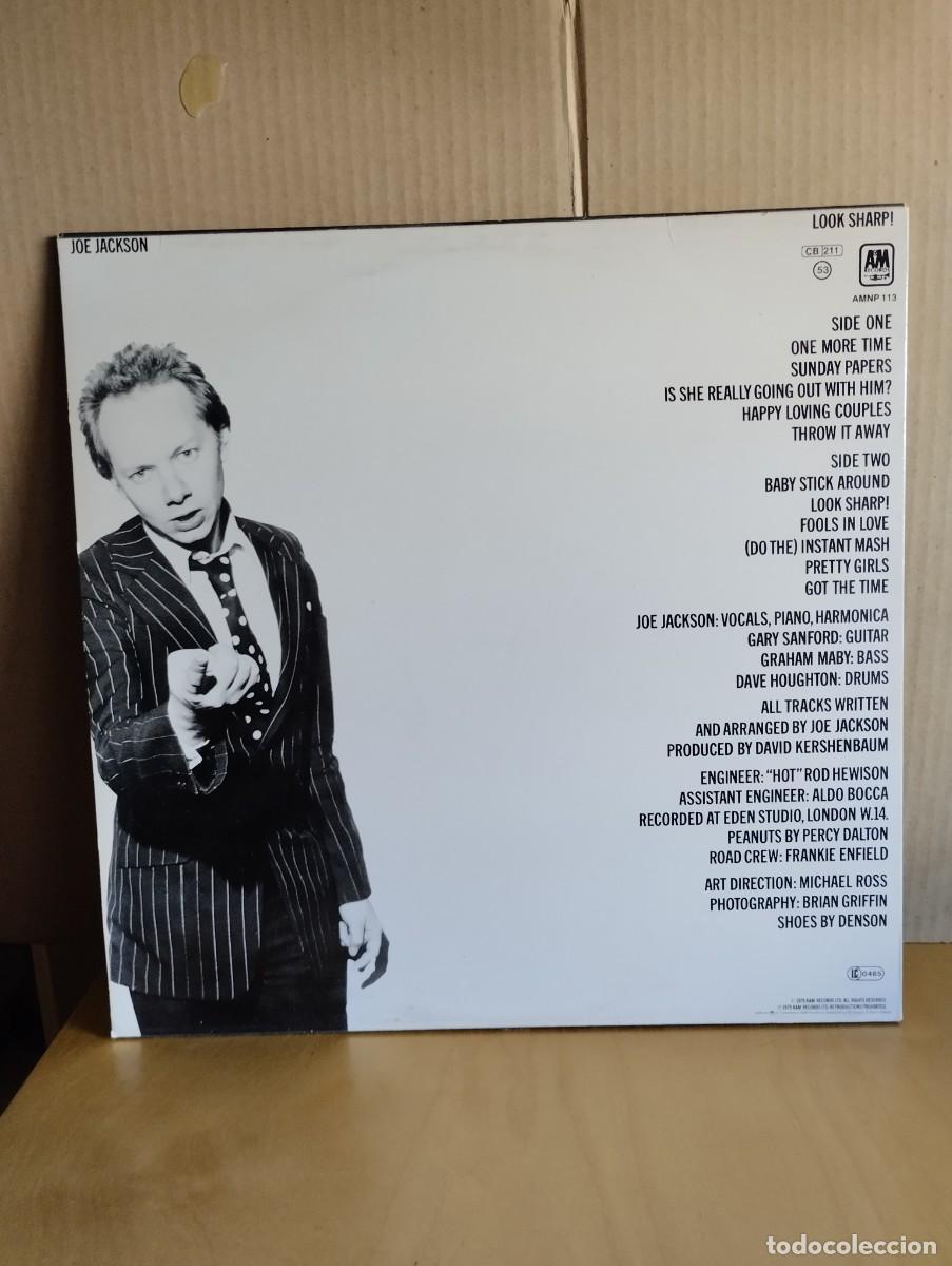 Discos de vinilo: JOE JACKSON ----- LOOK SHARP - Foto 2