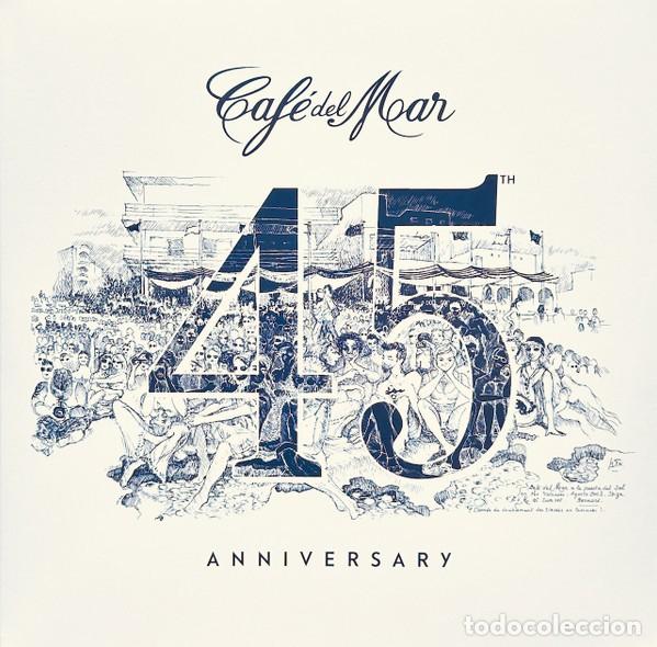 Discos de vinilo: Various &lrm;&ndash; Cafe Del Mar: 45th Anniversary - Foto 1