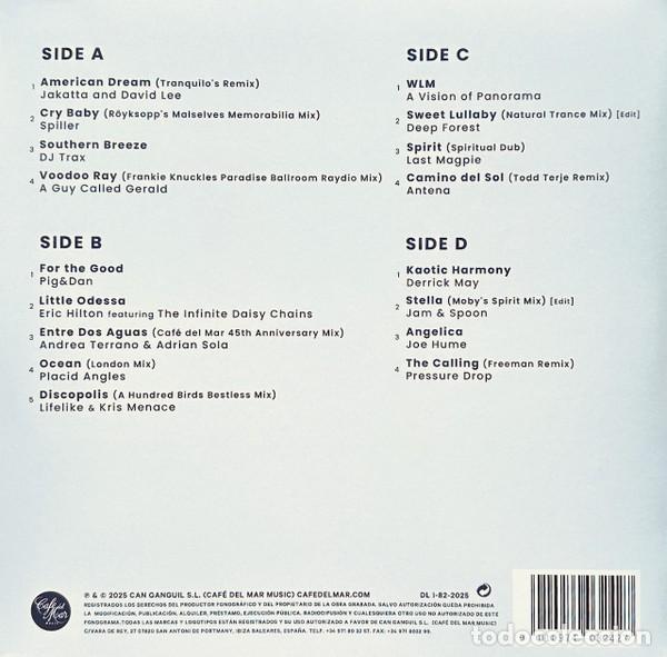 Discos de vinilo: Various &lrm;&ndash; Cafe Del Mar: 45th Anniversary - Foto 4