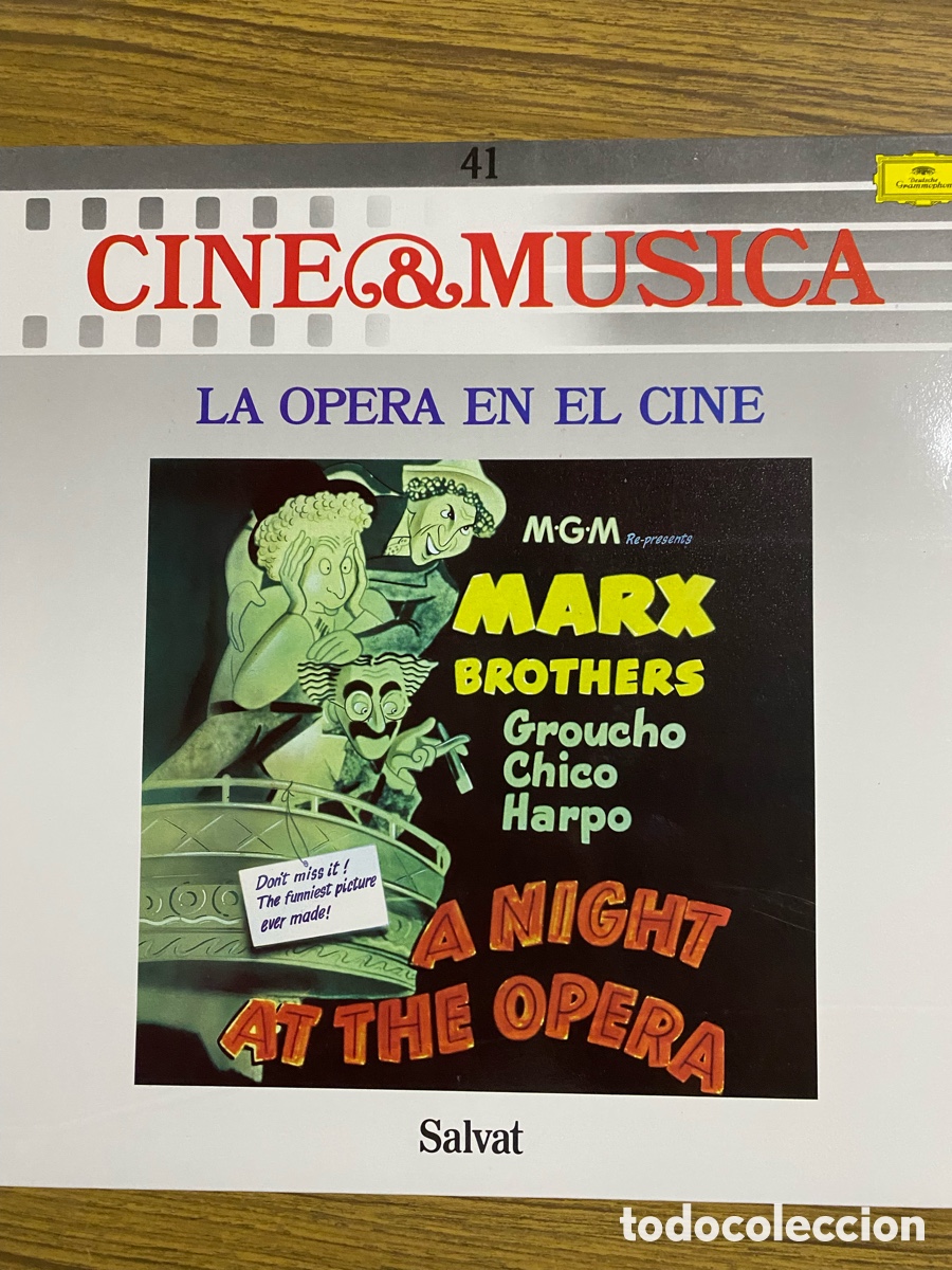 Discos de vinilo: Disco de Vinilo de Musica de Cine &ldquo;La opera en el cine&rdquo; - Foto 1
