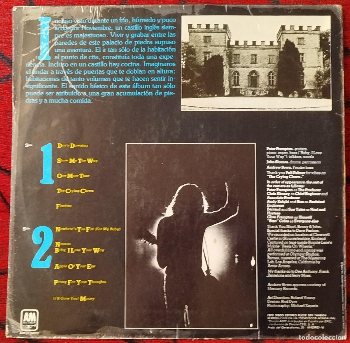 Discos de vinilo: PETER FRAMPTON ** Frampton ** VINILO LP ORIGINAL 1977 - Foto 2