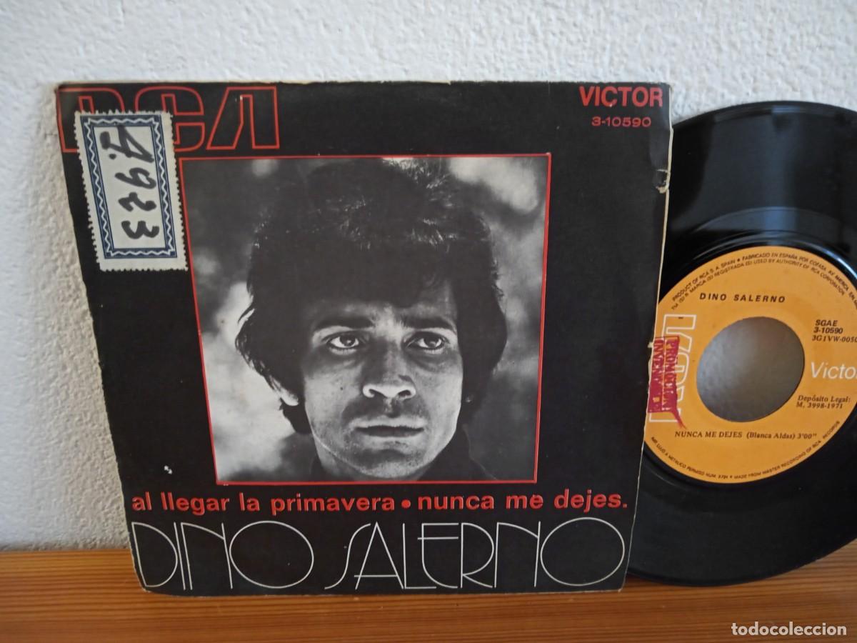 Dischi in vinile: Single - DINO SALERNO - Al llegar la primavera +1 -RCA ( 1971) - PROMO * PEDIDO MINIMO 6 &euro; *