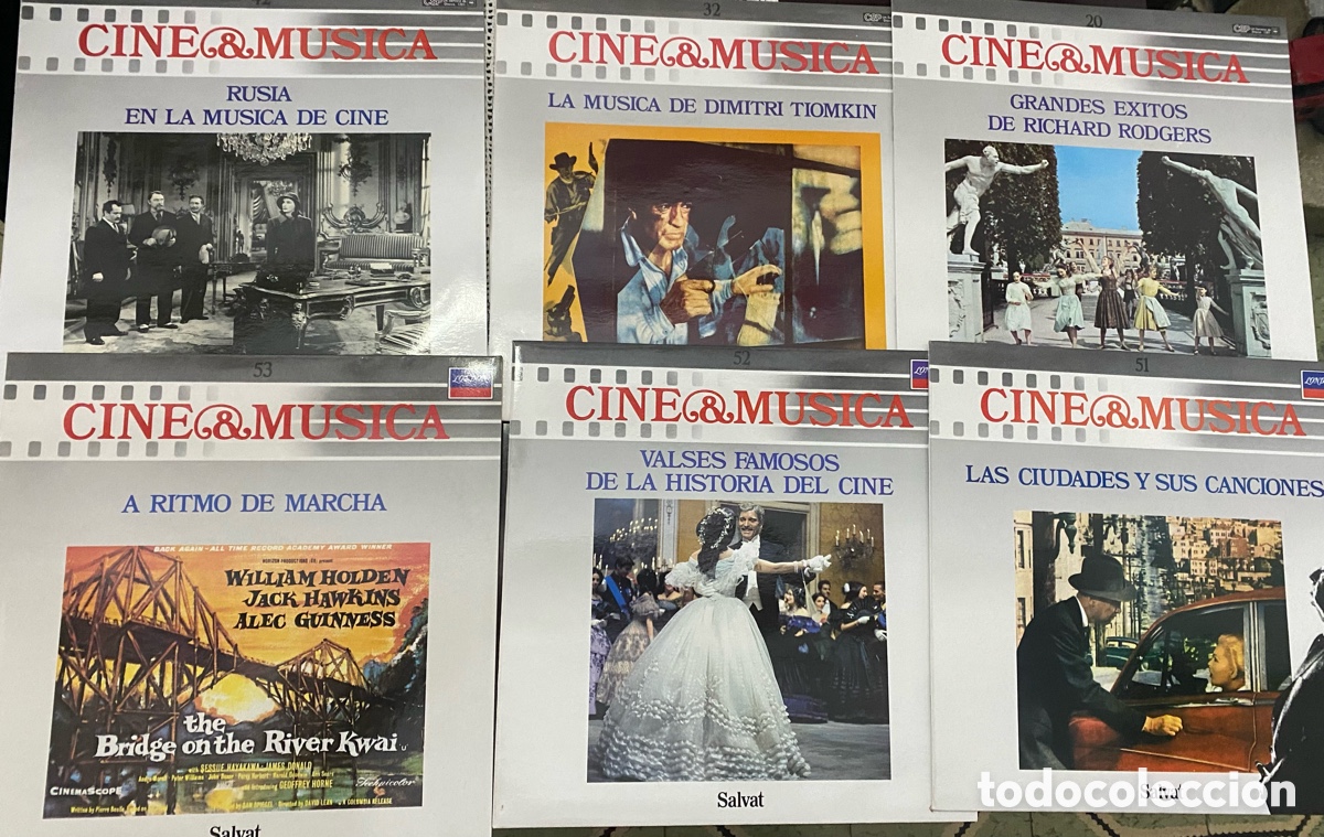 Discos de vinilo: Lote Discos de Vinilo de Musica de Cine - Foto 2