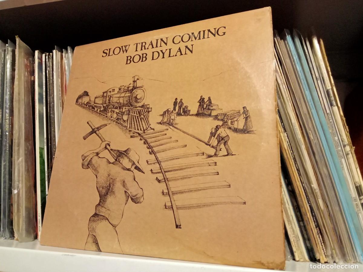 Discos de vinilo: Bob Dylan &lrm;&ndash; Slow Train Coming - lp US 1979 - Foto 1