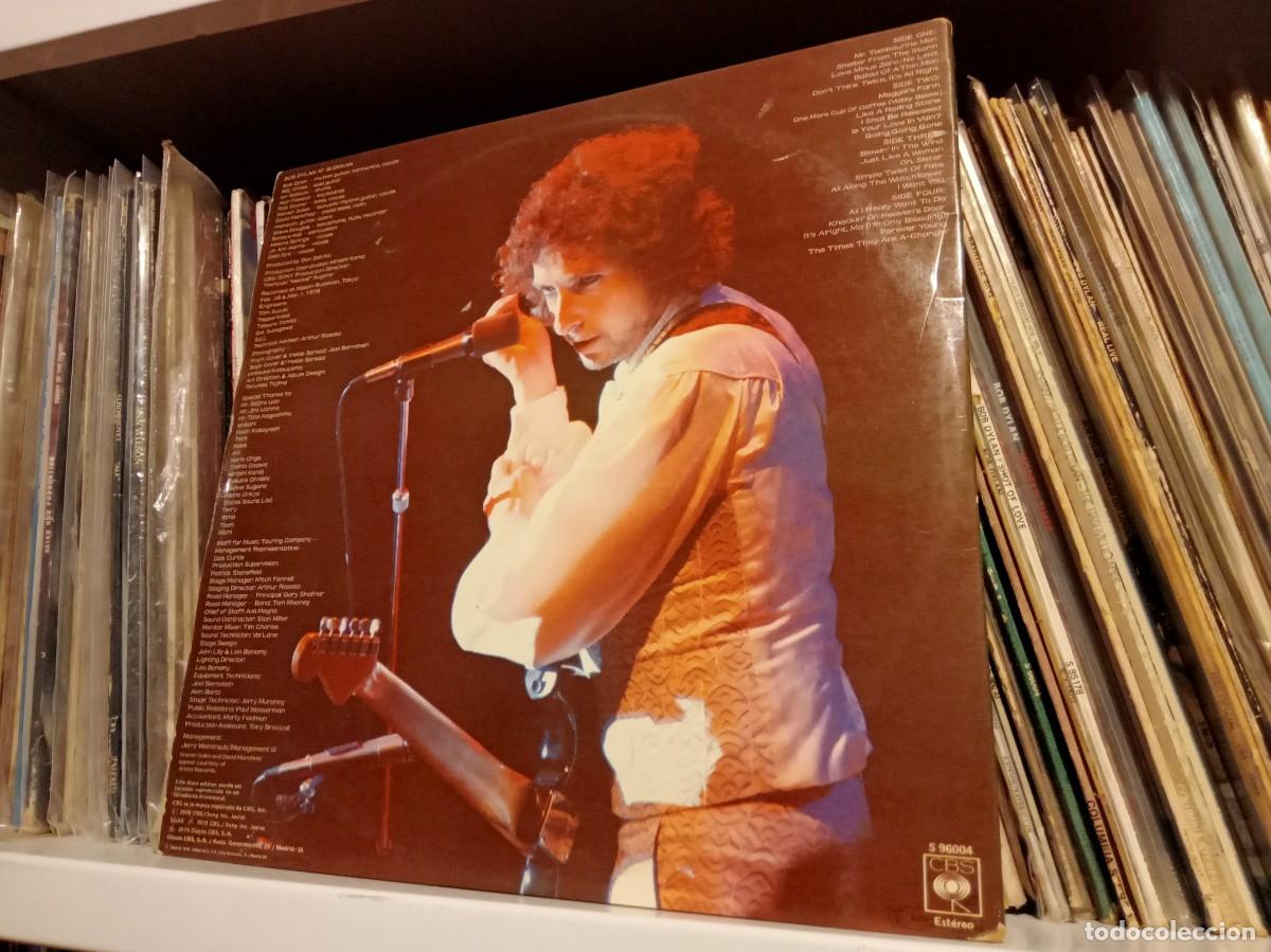 Discos de vinilo: Bob Dylan &lrm;&ndash; Bob Dylan At Budokan - lp Spain 1979 - Foto 2