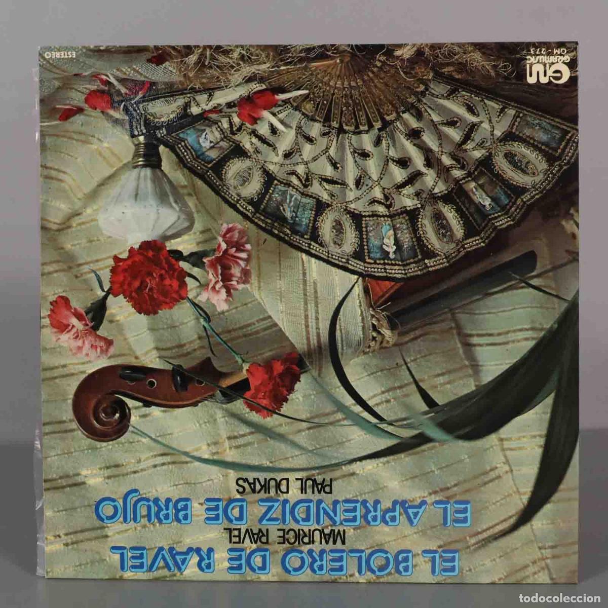 Discos de vinil: LP. Maurice Ravel, Paul Dukas &ndash; El Bolero De Ravel - El Aprendiz De Brujo