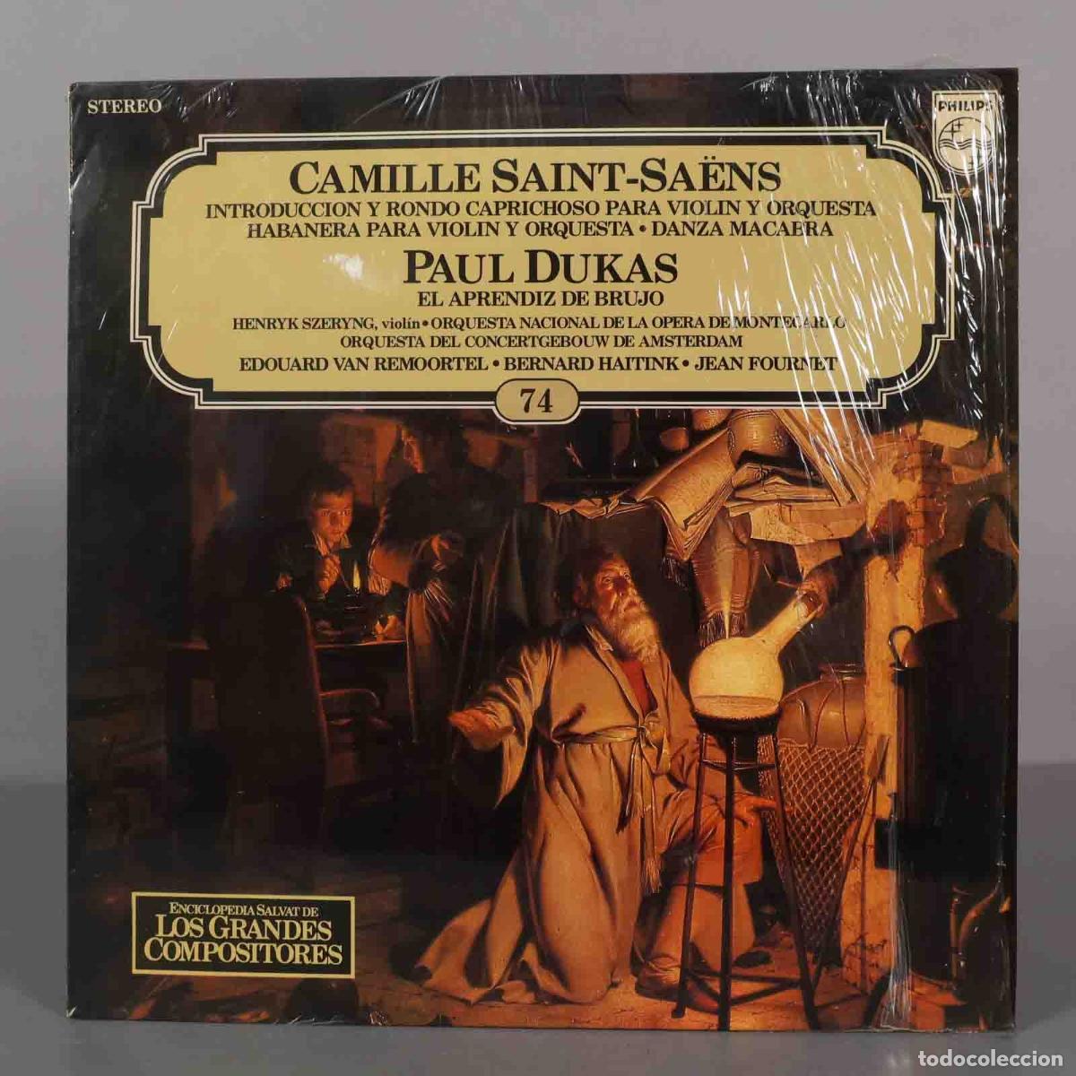 Discos de vinilo: LP. SAINT-SANES. DUKAS. EL APRENDIZ BRUJO - Foto 1